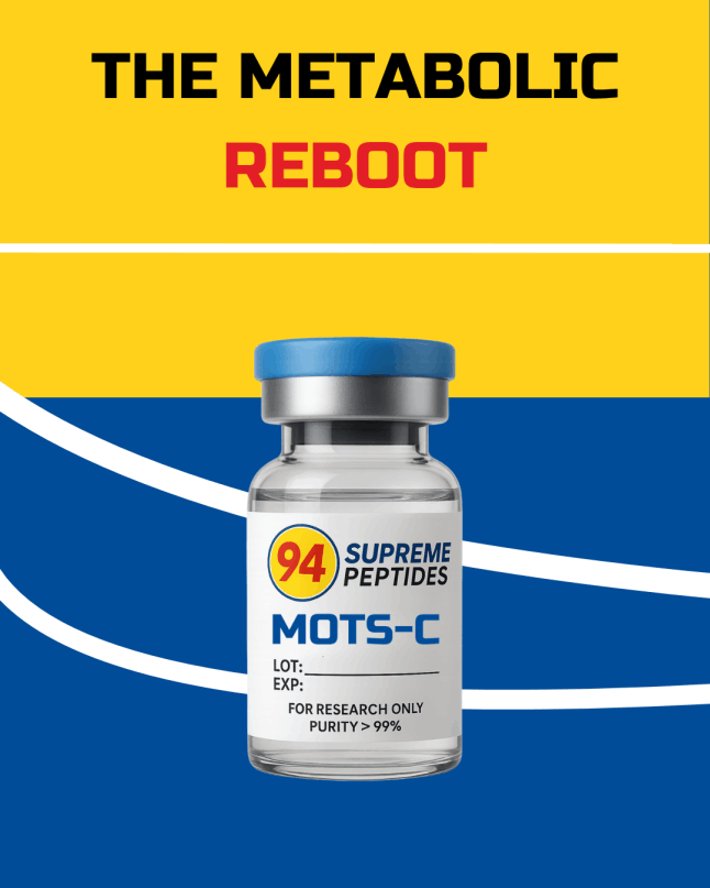 MOTS-C peptide 10mg vial bottle